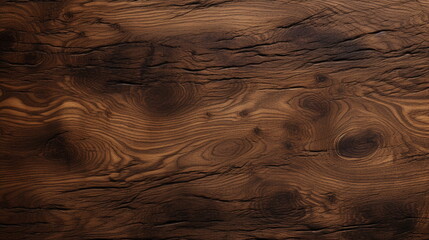 Wall Mural - wood texture with a brown color - Generative AI