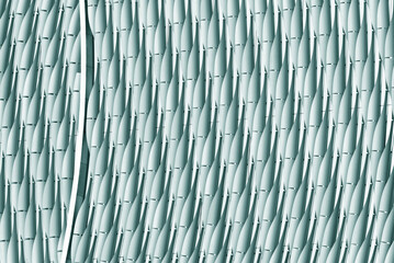 Aufkleber - Exterior of modern architecture. Building abstract background  pattern
