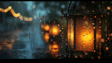 Lanterns Shining In The Rain