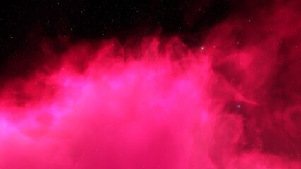 nebula gas cloud in deep outer space
