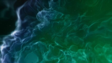 nebula gas cloud in deep outer space
