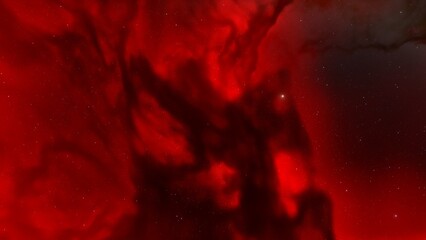 nebula gas cloud in deep outer space
