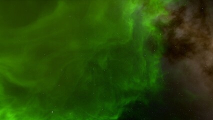 nebula gas cloud in deep outer space
