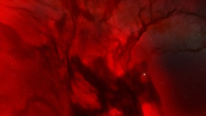 nebula gas cloud in deep outer space
