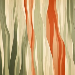 Poster - print on the entire page, modern organic, lines across in vertical or horizontal directions in pale 