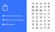 © Phynray - Line icons set of e-commerce, online shopping and delivery elements