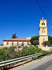 clock tower of the church of the holy sepulchre