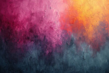 Stylish Multicolored Painting. Abstract Art Texture Background.