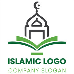 Islamic logo design template