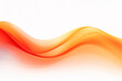 Orange background dynamic curve annual meeting golden main vision, gradient abstract PPT background