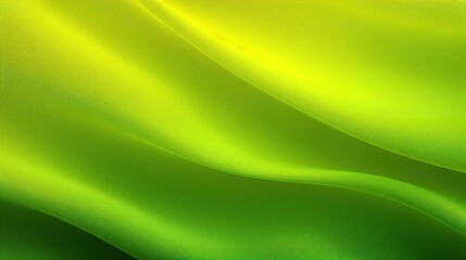 Wall Mural - Yellow lime green abstract fabric background. Color gradient, ombre. Geometric. Lines, stripes, waves, drapery. Noise, grain, grungy, rough. Bright neon shades. Light, glow, shine. Design. Template.