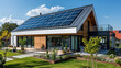 © EmmaStock - Energy-Efficient House With Solar Panels And Wall Battery For Energy Storage
