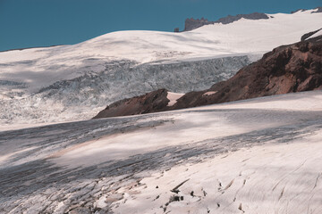 Wall Mural - altitude glacier landscape