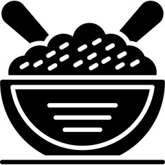 Sticker - Porridge Icon