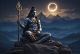 Fototapeta Nowy Jork - Hindu god Shiva