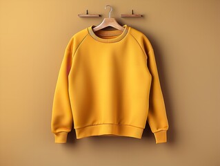 Cozy Sweatshirt Mockup for Casual and Sportswear - AI Generated