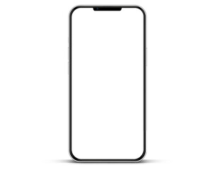 Aufkleber - 3d high quality vector smartphone mockups. Ultra realistic mobile device UI UX mockup for presentation template. Cellphone frame with blank screen isolated templates. 3d isometric illustration.