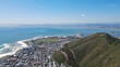 Beach of cape town and lions head