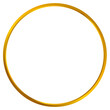 © Rihaya Design  - Simple gold circular frame