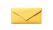 © yLemon - Yellow envelope on transparent background. Cartoon mail envelope in png
