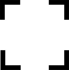 Fototapete - Camera lens icon. Replaceable vector design.