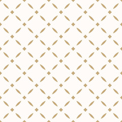 golden abstract geometric seamless pattern in oriental style. luxury vector background. simple graph