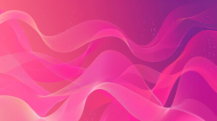 Wall Mural - gradient pink, magenta banner background. powerpoint and business background.