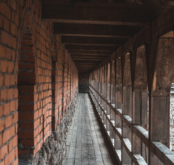 View inside an old style house