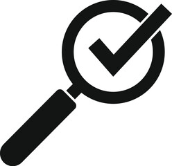 Poster - Approved content filter icon simple vector. Flow data process. Media time