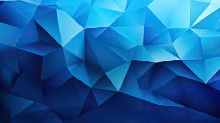 Poster - abstract blue background