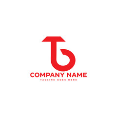 Poster - Initial TB Logo Design Vector