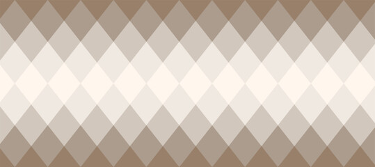 Wall Mural - brown argyle wrap paper pattern design background