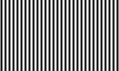 Aufkleber - abstract monochrome vertical bold black line pattern.