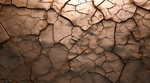 Cracked Dry Earth Background