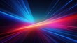 vibrant speed of light spectrum - abstract concept of movement and velocity in vivid neon colors for dynamic backgrounds