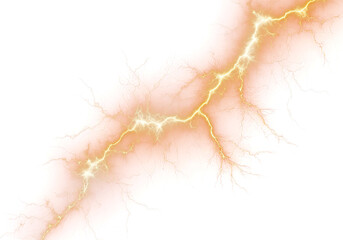 a yellow lightning bolt element