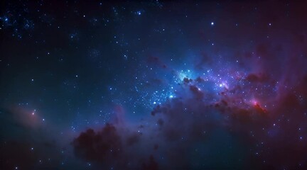 Wall Mural - cosmic space star galaxy night sky scene