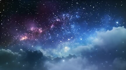starry night sky