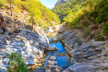 Poster - View of Goynuk canyon in Antalya province, Turkey