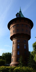 Sticker - Historical Water Tower in the Town Cuxhaven, Lower Saxony