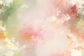 Sticker - Colorful Watercolor Splash on Grungy Paper: Vibrant Artistic Brush Strokes on Textured Background