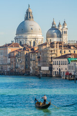 Wall Mural - Gondola on the Grand Canal in Venice, Italy