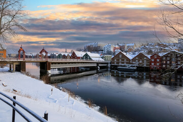 Poster - Winter in Trondheim, Norway