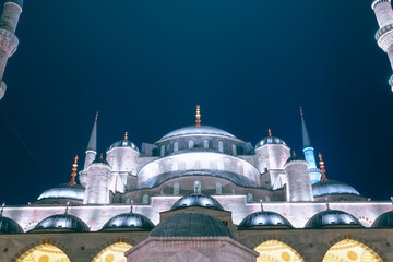 Ramadan or islamic concept photo. Sultanahmet Camii or the Blue Mosque