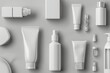 Cosmetics mockup without label for advertising use.
