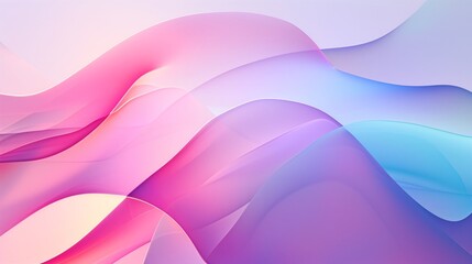 Wall Mural - Abstract pattern with colorful gradient.