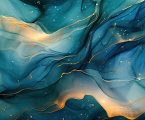 Sticker - abstract art with different patterns in oil canvas, compositions, design, created with ai