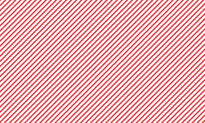 Poster - abstract monochrome red diagonal slanting line pattern.