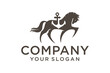 running horse logo design and Horse Animal Mammal Logo design Fast Running Pose