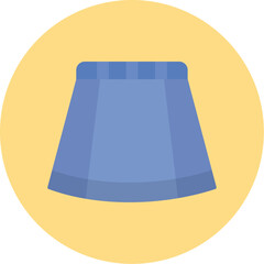 Wall Mural - Skirt Icon